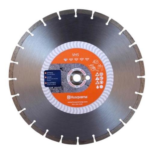 Husqvarna 585421904x2 2-Pack 350mm (14") VH5 Superior Trade Series Diamond Blade – image 2