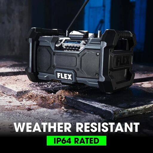 [Pre-Order] FLEX FSA1108A STACK PACK™  Rolling 1-Draw Toolbox + 24V Li-ion Jobsite Radio 2pce Combo Kit – image 16
