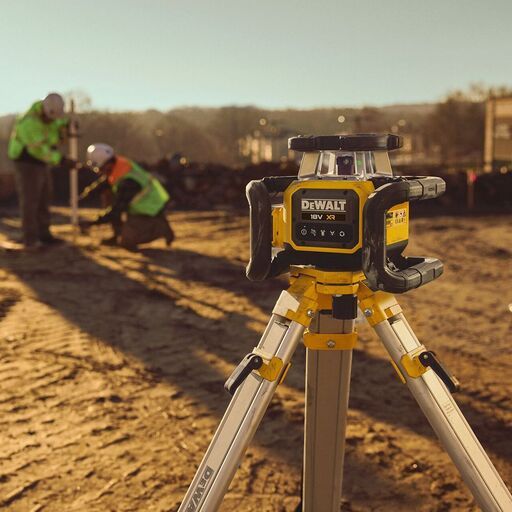 [Pre-Order] DeWalt DCLE35122GD1-XE 18V XR 2.0Ah Li-ion Cordless Green Beam Single Slope Rotary Laser Base Combo Kit – image 10