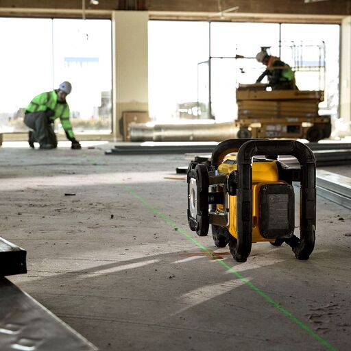 [Pre-Order] DeWalt DCLE35122GD1-XE 18V XR 2.0Ah Li-ion Cordless Green Beam Single Slope Rotary Laser Base Combo Kit – image 11