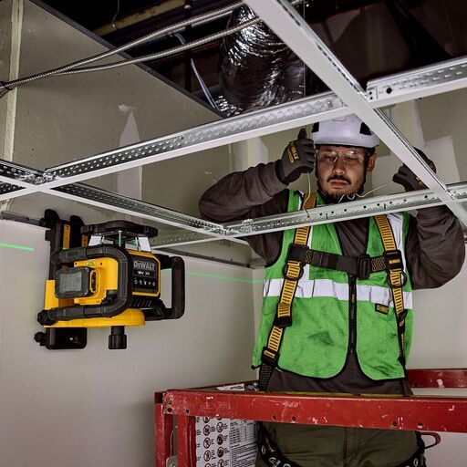 [Pre-Order] DeWalt DCLE35122GD1-XE 18V XR 2.0Ah Li-ion Cordless Green Beam Single Slope Rotary Laser Base Combo Kit – image 12