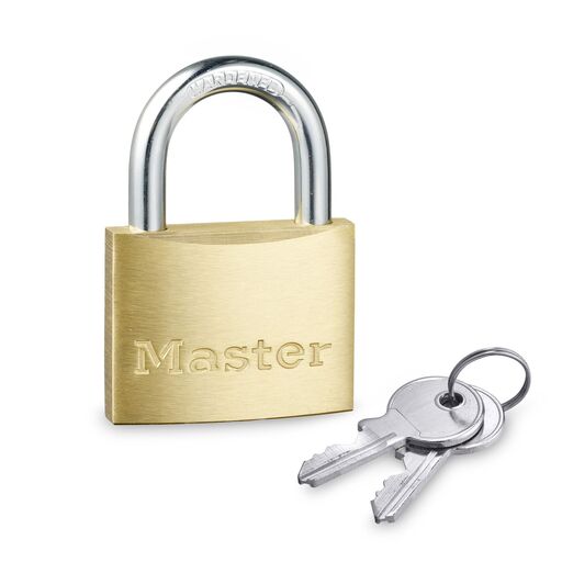 Master Lock 1903DAU 50mm Economy Brass Padlock