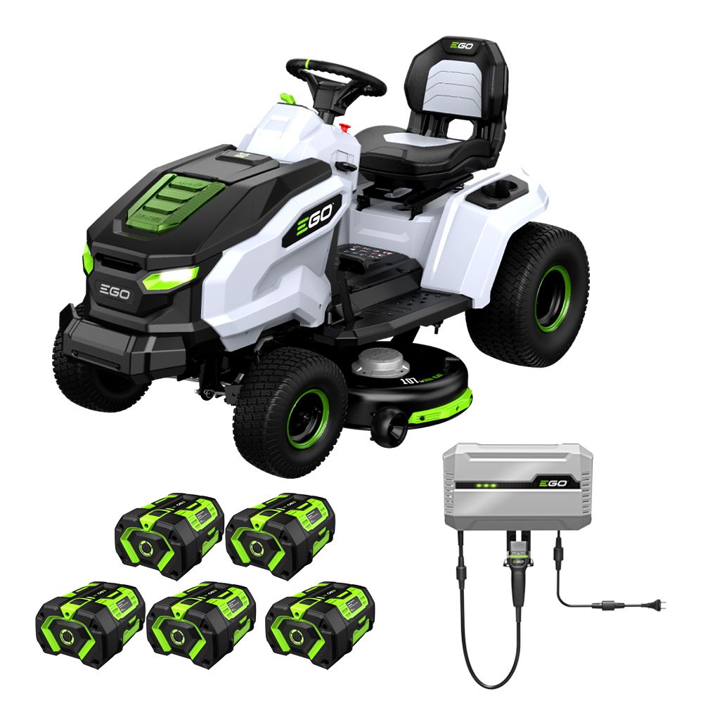 [Pre-Order] EGO TR4203E 56V 6.0Ah Li-ion POWER+ 107cm (42") Power+ Tractor Ride On Mower Combo Kit – image 2
