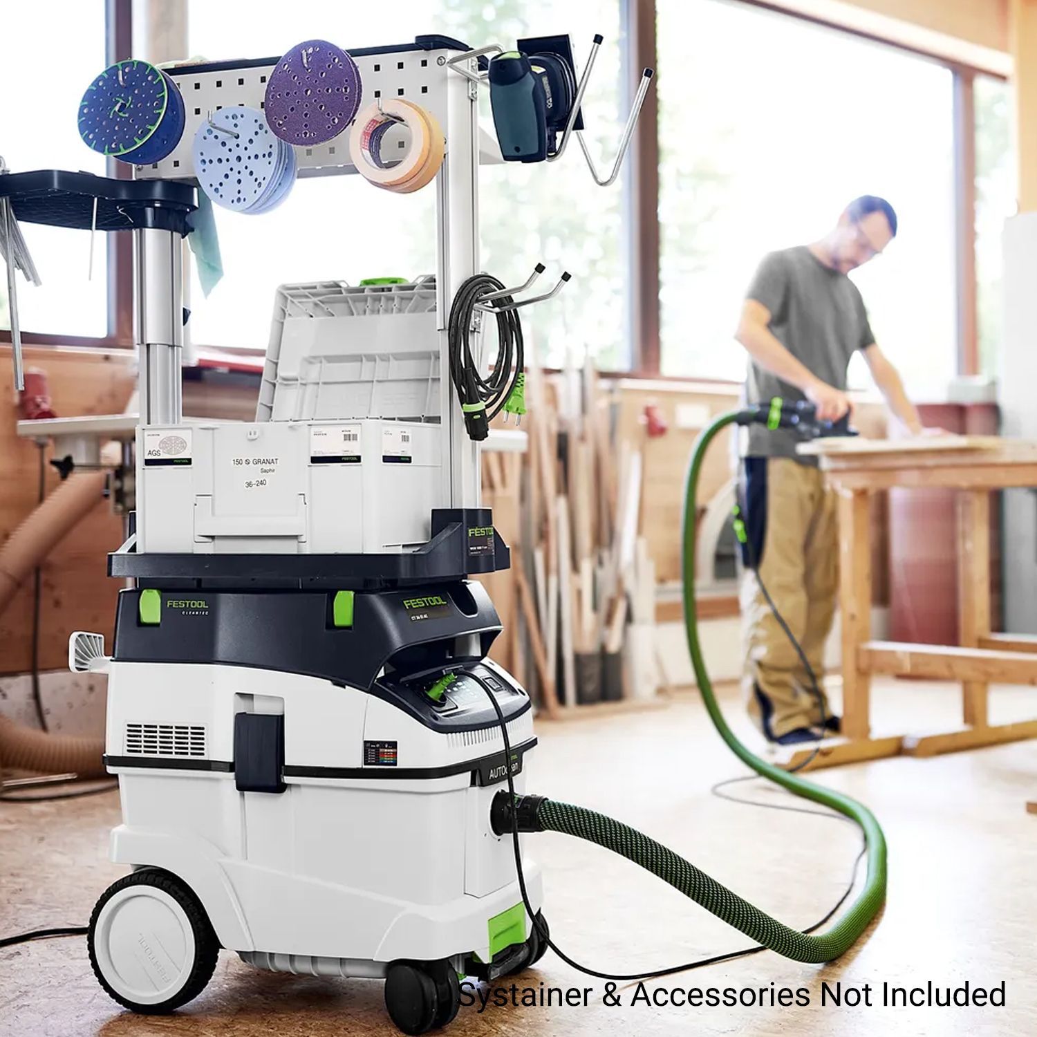Festool CTM 36 EI AU (577925) 1200W 36L M Class El Wet & Dry Dust Extractor with Bluetooth – image 8