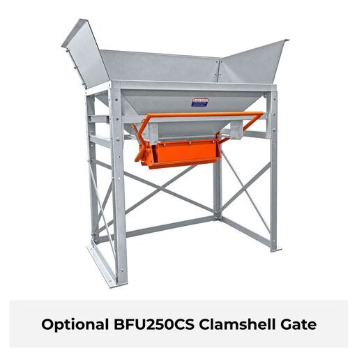 East West Engineering BFU250CS Clamshell Gate for Maximum Material Flow and Control to Suit Bulk Bag Filling Frame – image 3
