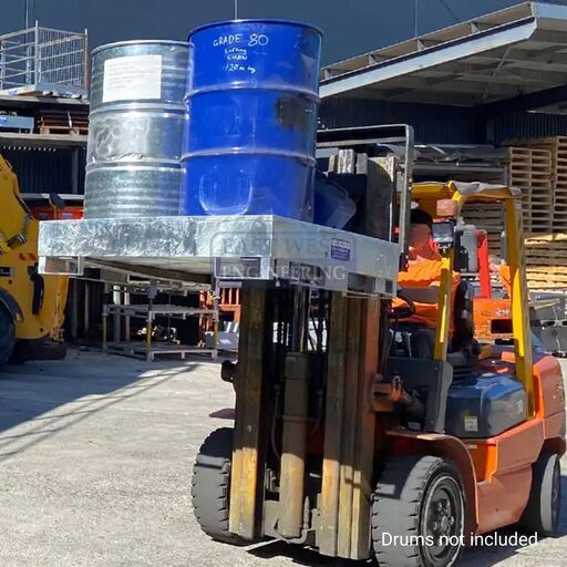 East West Engineering SLR4 2000kg Spill Bin to Suit 4 x 205L Drums – image 8
