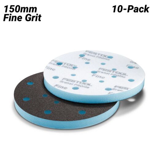 Festool D150 F GR PRO/10 (578793) 10-Pack 150mm Fine Grit Granat Profile Soft Abrasive Discs
