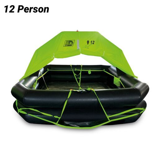 Duarry 3990214 12 Person Dynamic ISO 9650 Liferaft with +24hr Emergency Pack