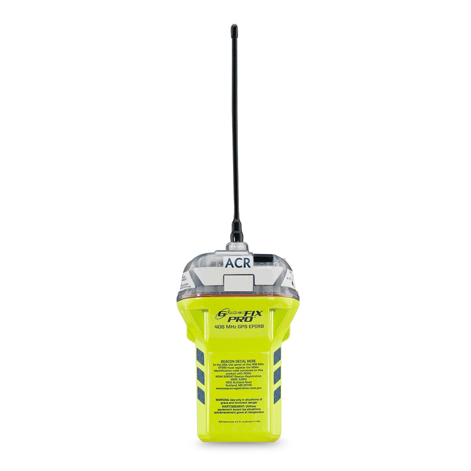 ACR 3330030 (ACR2842) 406MHz GlobalFix PRO EPIRB - Category I Automatic Bracket – image 2