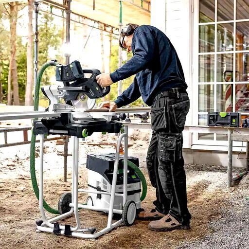 Festool CTLC MINI I-Plus (578298) 18V 8.0Ah Li-ion Cordless Bluetooth 10 Litre L Class Mobile Wet & Dry Dust Extractor Energy Set – image 5