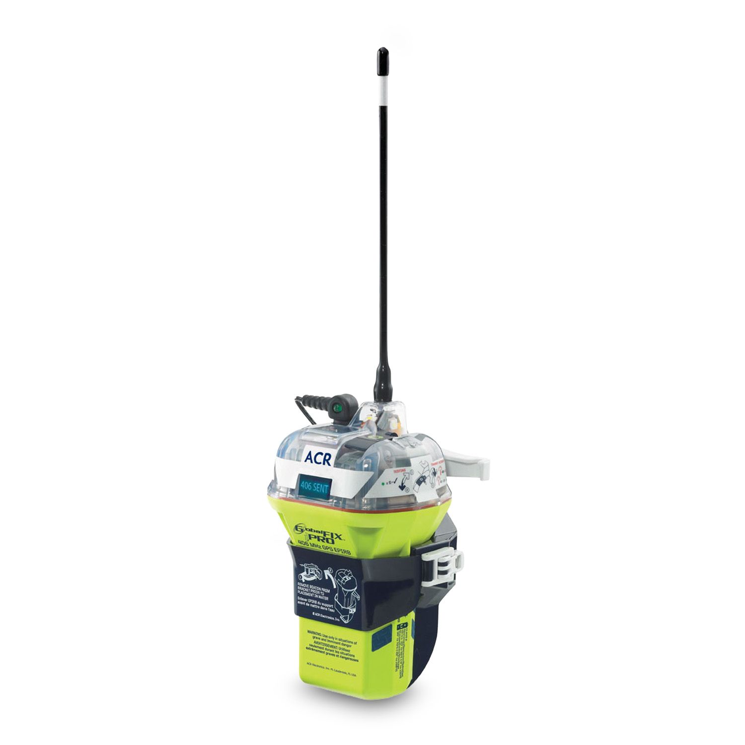 ACR 3330031 (ACR2844) 406MHz GlobalFix PRO EPIRB - Category II Manual Bracket – image 1