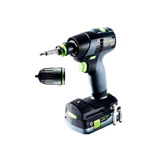 Festool TXS 18 C4.0-Plus (578284) 18V 4.0Ah Li-ion Cordless Bluetooth HighPower Compact 2 Speed Drill Set with Systainer – image 4