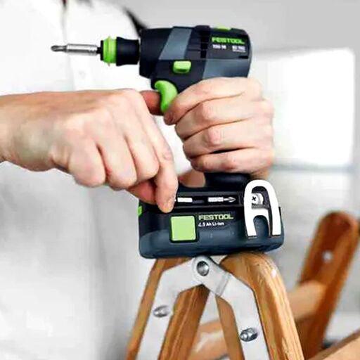 Festool TXS 18 C4.0-Plus (578284) 18V 4.0Ah Li-ion Cordless Bluetooth HighPower Compact 2 Speed Drill Set with Systainer – image 5