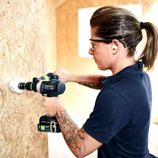 Festool TPC 18/4 5.0 I-Plus (578286) 18V 5.0Ah Li-ion Cordless Bluetooth 4 Speed Hammer Drill Set with Systainer – image 7
