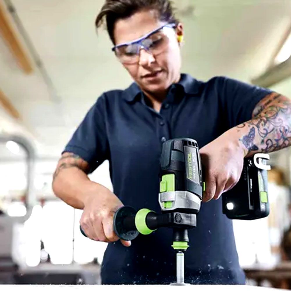 Festool TPC 18/4 5.0 I-Plus (578286) 18V 5.0Ah Li-ion Cordless Bluetooth 4 Speed Hammer Drill Set with Systainer – image 6