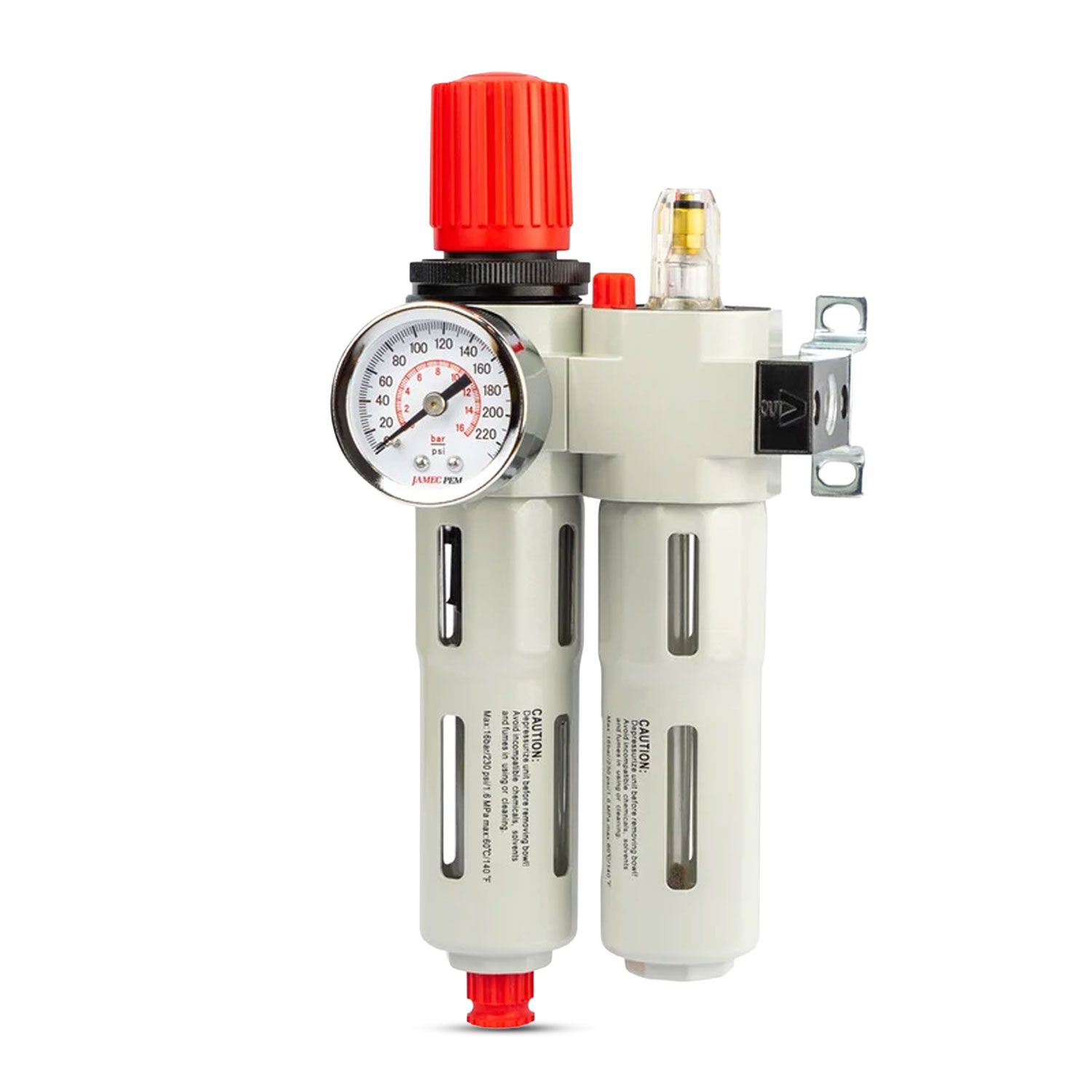 Jamec-Pem 063034 1/4" BSP F Filter Regulator Lubricator – image 2