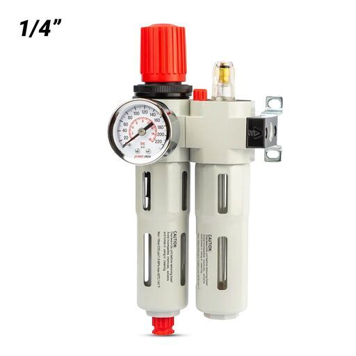 Jamec-Pem 063034 1/4" BSP F Filter Regulator Lubricator