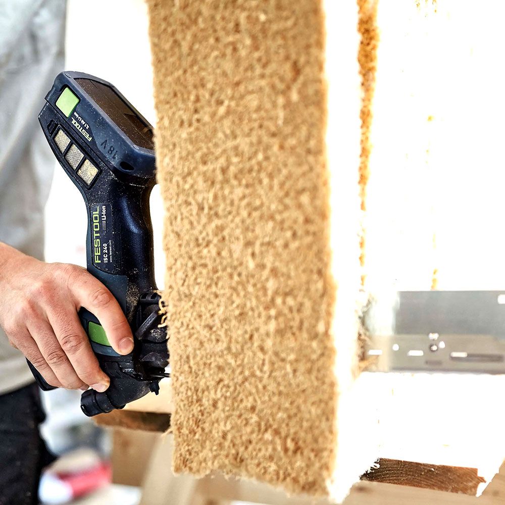 Festool ISC 240 5.0 EBI-Plus (578292) 18V 5.0Ah Li-ion Cordless Bluetooth Insulation Saw Set with Systainer – image 9
