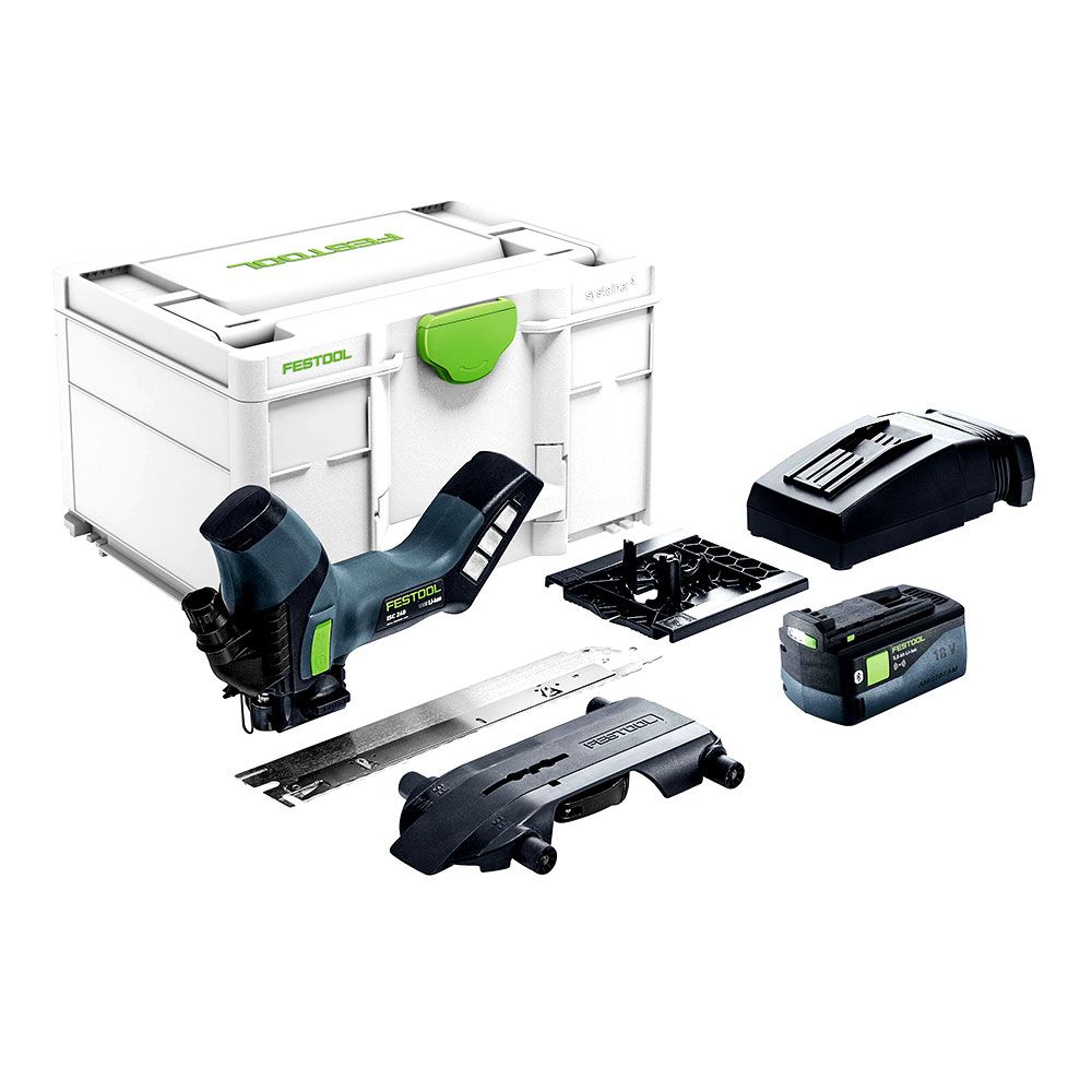 Festool ISC 240 5.0 EBI-Plus (578292) 18V 5.0Ah Li-ion Cordless Bluetooth Insulation Saw Set with Systainer – image 2