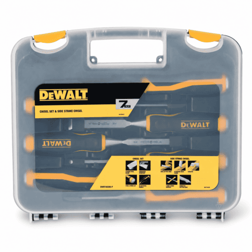 DeWalt DWHT48305-P 6pce Chisel Set with Side Strike Chisel – image 2