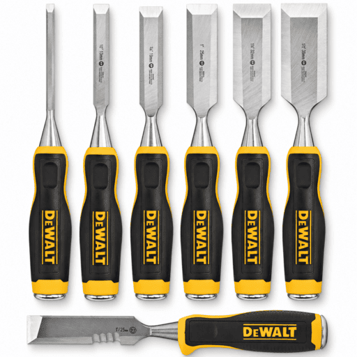 DeWalt DWHT48305-P 6pce Chisel Set with Side Strike Chisel