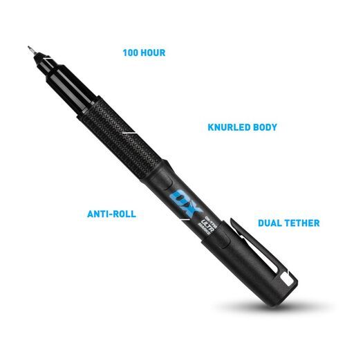 OX Tools OX-T710501 OX TuffMark 0.8mm Construction Marker Ultra Fine – Black – image 4