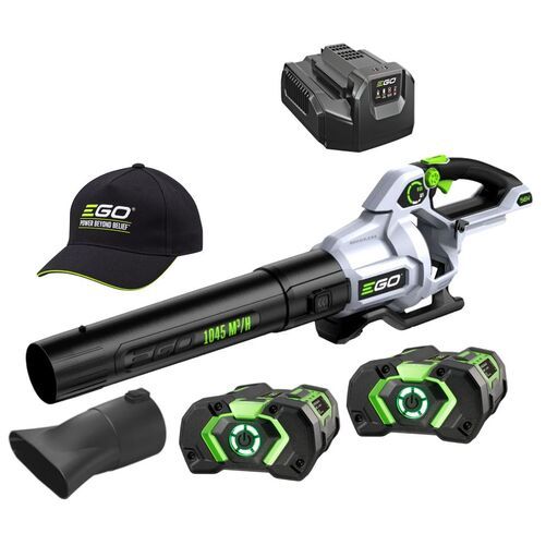EGO LB6151E-2P POWER+ 56V 2.5Ah Li-ion Cordless Brushless 1045m³/h Blower Value Pack Combo Kit – image 2