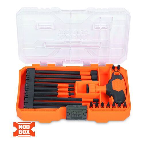 Klein A-33804 23pce ProFlex Impact-Rated Interchangeable Ratcheting T-Handle Set