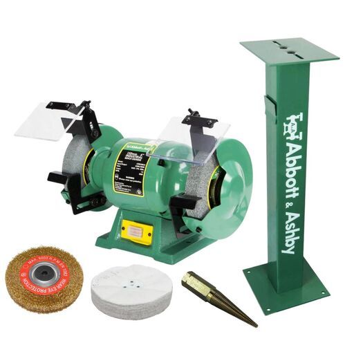 Abbott & Ashby ATBG2806-KIT3 280W 150mm (6") Bench Grinder Starter Station – image 2