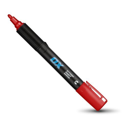 OX Tools OX-T710801 OX TuffMark Construction Paint Marker - Red – image 2