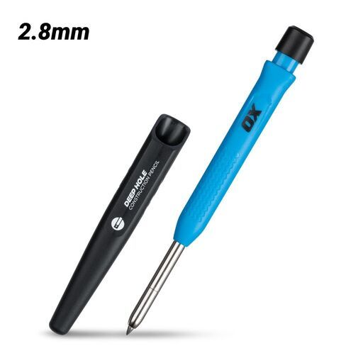 OX Tools OX-P710901 2.8mm OX Pro Tuff Carbon Deep Hole Construction Marking Pencil
