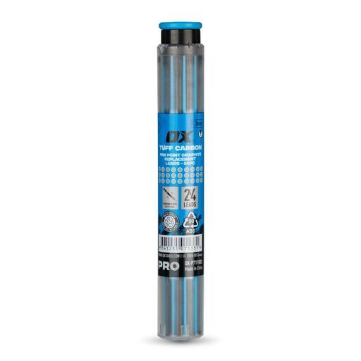 OX Tools OX-P711003 24-Pack 1.3mm OX Pro Tuff Carbon Fine Point Replacement Leads - Graphite – image 3