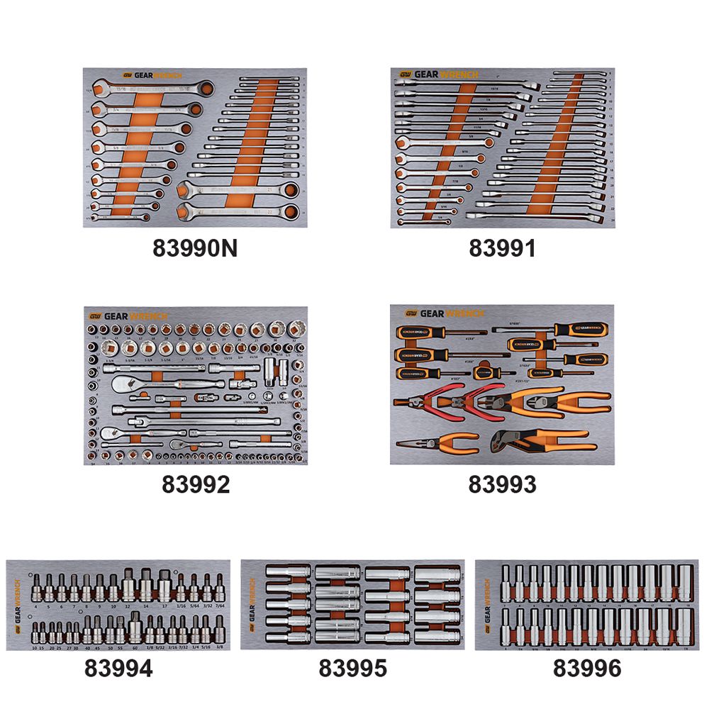 GEARWRENCH 55555N 234pce Tool Kit with 660mm (26") Game Changer Diamond Edition 7 Drawer Tool Chest & 7 Drawer Trolley – image 4