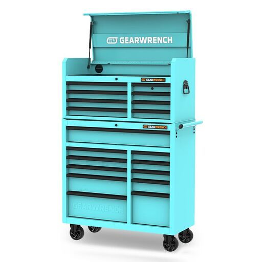 GEARWRENCH 88855DIAMOND 486pce Combination Tool Kit with 42" 8 Drawer Tool Chest + 42" 11 Drawer Tool Trolley - Diamond – image 2