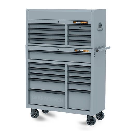 GEARWRENCH 88855GREYN 486pce Combination Tool Kit with 42" 8 Drawer Tool Chest + 42" 11 Drawer Tool Trolley - Grey – image 3