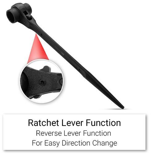 Daytona BOXPS1922 19mm x 22mm Black Finish Ratchet Podger – image 6