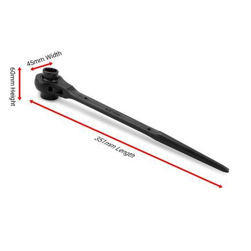 Daytona BOXPS1824 18mm x 24mm Black Finish Ratchet Podger – image 4