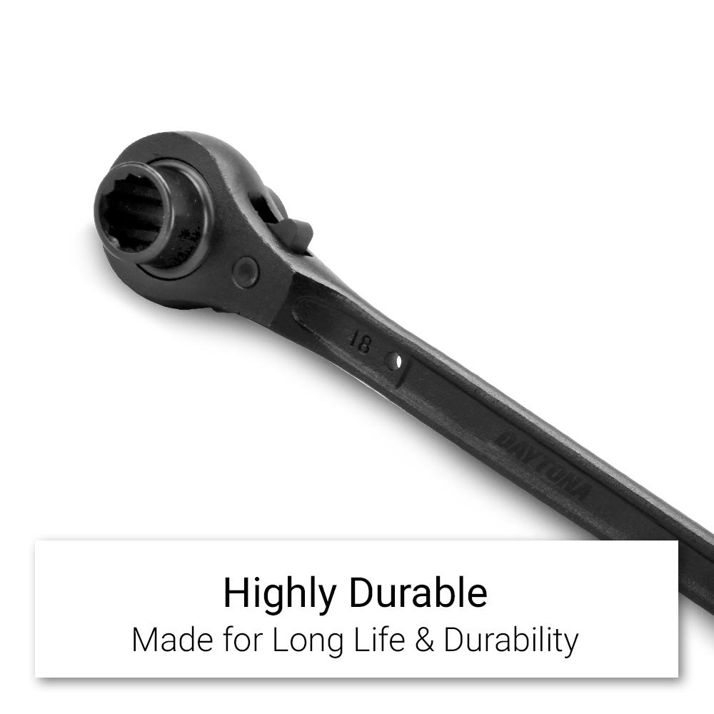 Daytona BOXPS1824 18mm x 24mm Black Finish Ratchet Podger – image 6