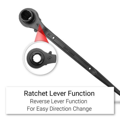 Daytona BOXPS2125 21mm x 25mm Black Finish Ratchet Podger – image 7
