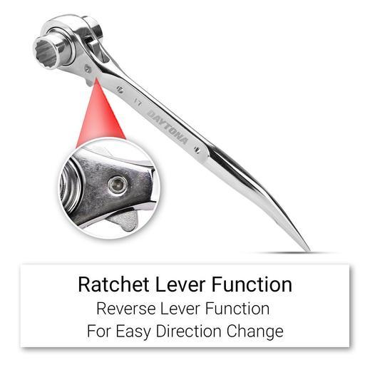 Daytona BOXPS1719S 17mm x 19mm Stubby Ratchet Podger – image 6