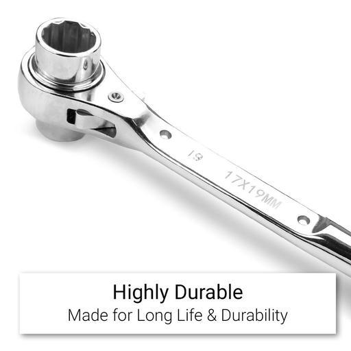 Daytona BOXPS1719S 17mm x 19mm Stubby Ratchet Podger – image 7