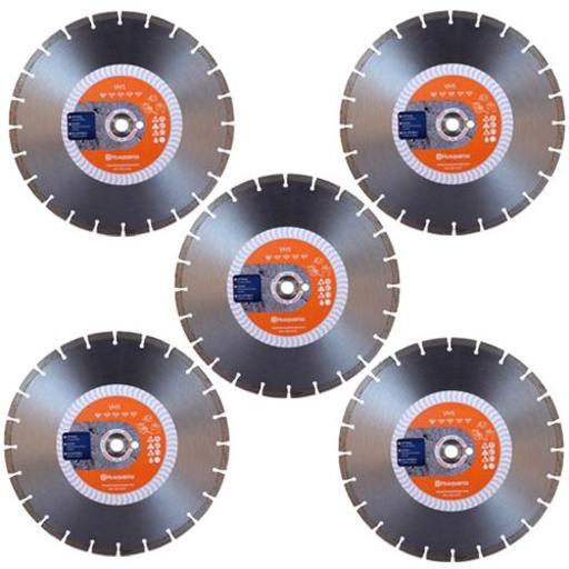 Husqvarna 534973220 Diamond Saw Blade, Wet/Dry, 14" Dia