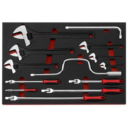 Boxo BOX743 743 Pce 17 Drawer Top and Bottom Mechanical Tool Kit On Wheels – image 8