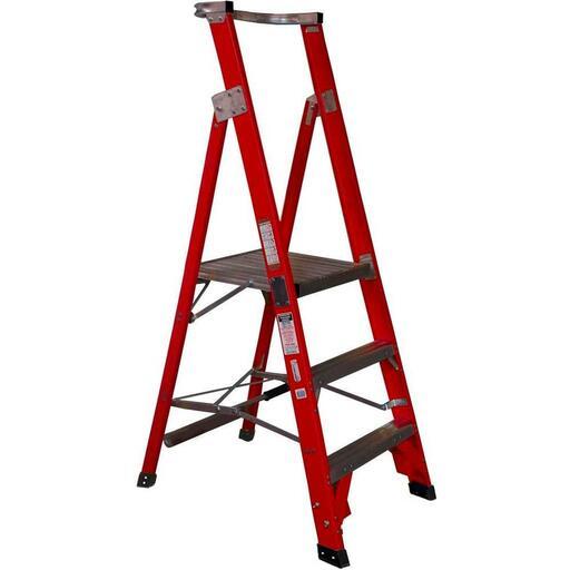 Climbrite CLIECO3STEP 3-Step 0.9M Fibreglass Platform Ladder