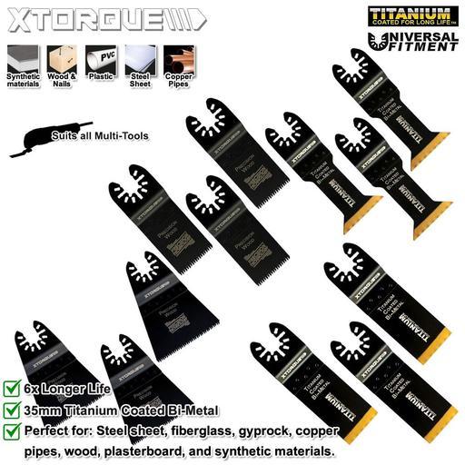 Xtorque X45343565T Precision Plunge Cutting Multi Tool Blades – image 2