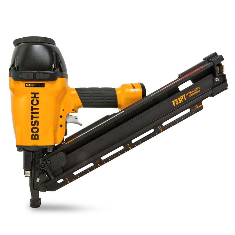 Bostitch F33PT 33º Paper Tape Framing / Metal Connector Nailer