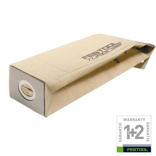 Festool TF-ET/RS/25x (487871) 25-Pack Turbo Filter Bag for RS 300 and ETS 150