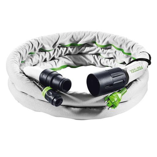 Festool D27/22x3,5mAS-GQ  (200050) 27/20mm x 3.5m Anti-static Plug-it Suction Hose with Cover – image 2
