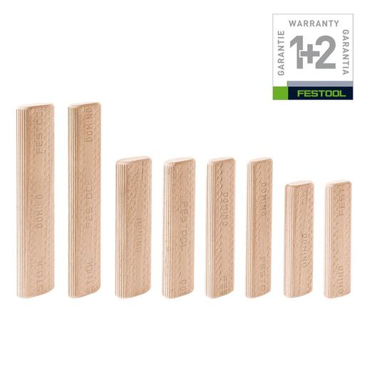 Festool D 8x100/150 BU (498213) DOMINO Accessories -  XL Beech 8mm x 100mm
