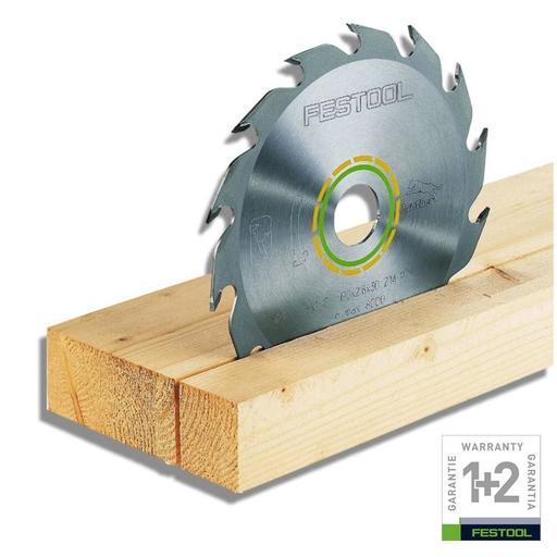 Festool HW 225X2.6X30 PW18 (496303) 225mm (8-3/4") 18-Teeth Wood Ripping/Crosscutting Saw Blade